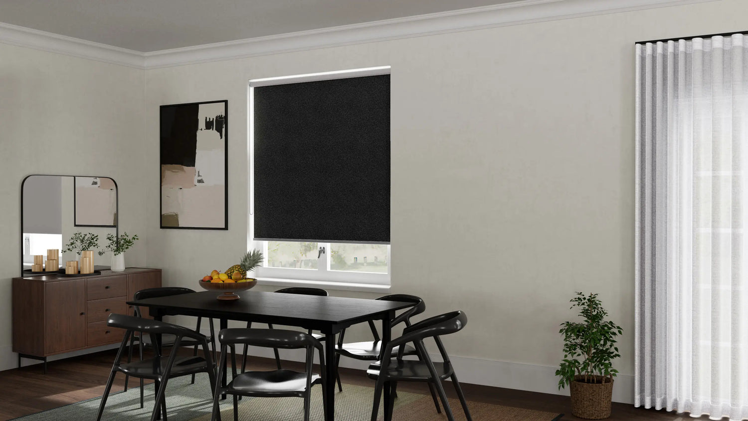 Kimora Light Filtering Roller Blind