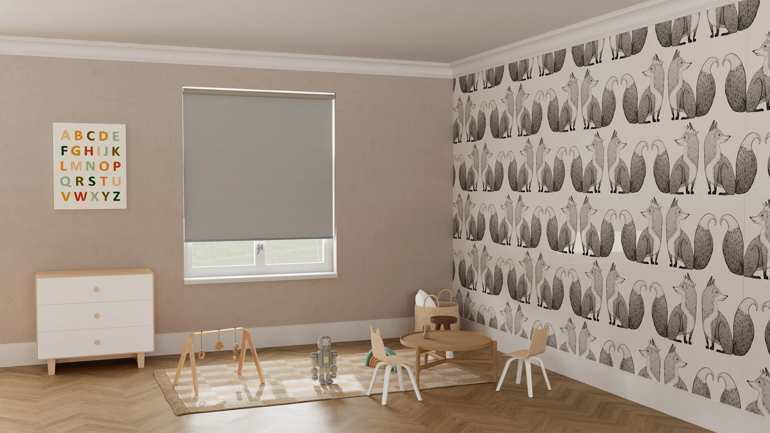 Kimora Light Filtering Roller Blind