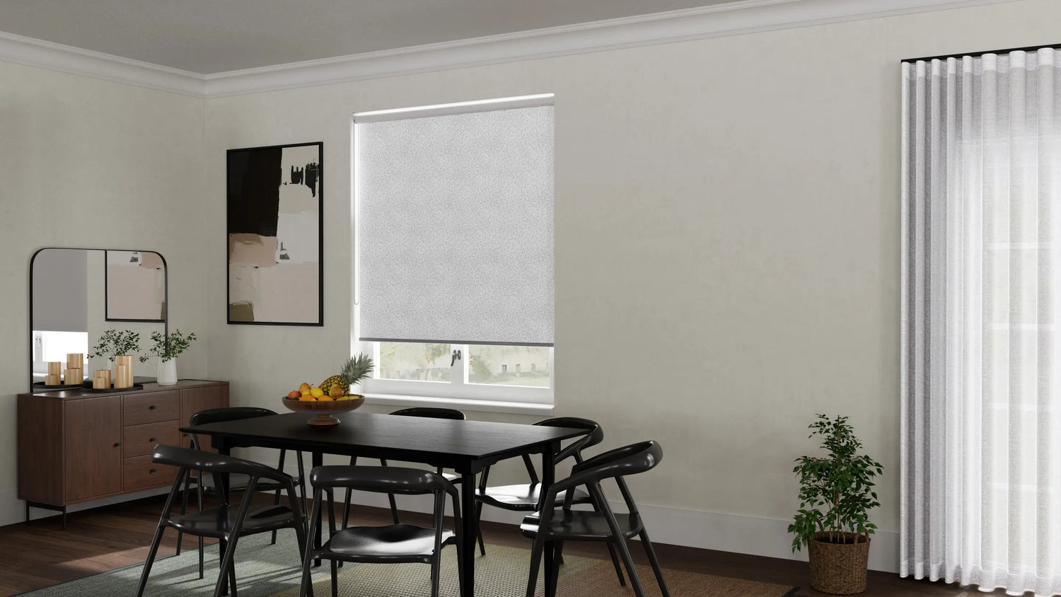 Kimora Light Filtering Roller Blind