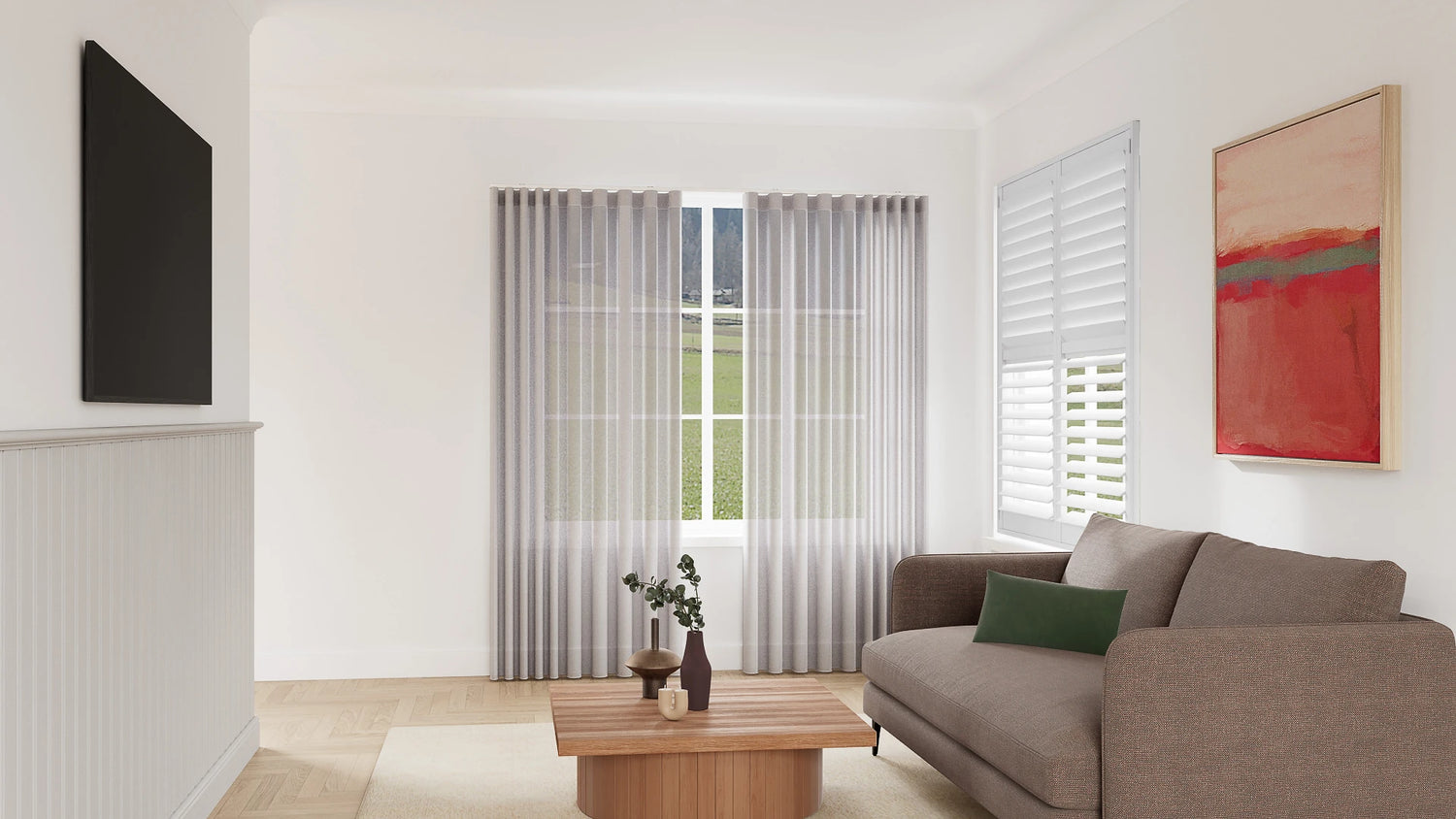 Cloud Sheer Curtain