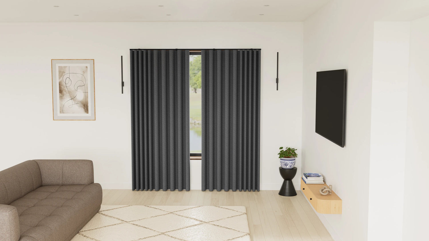 Cloud Sheer Curtain