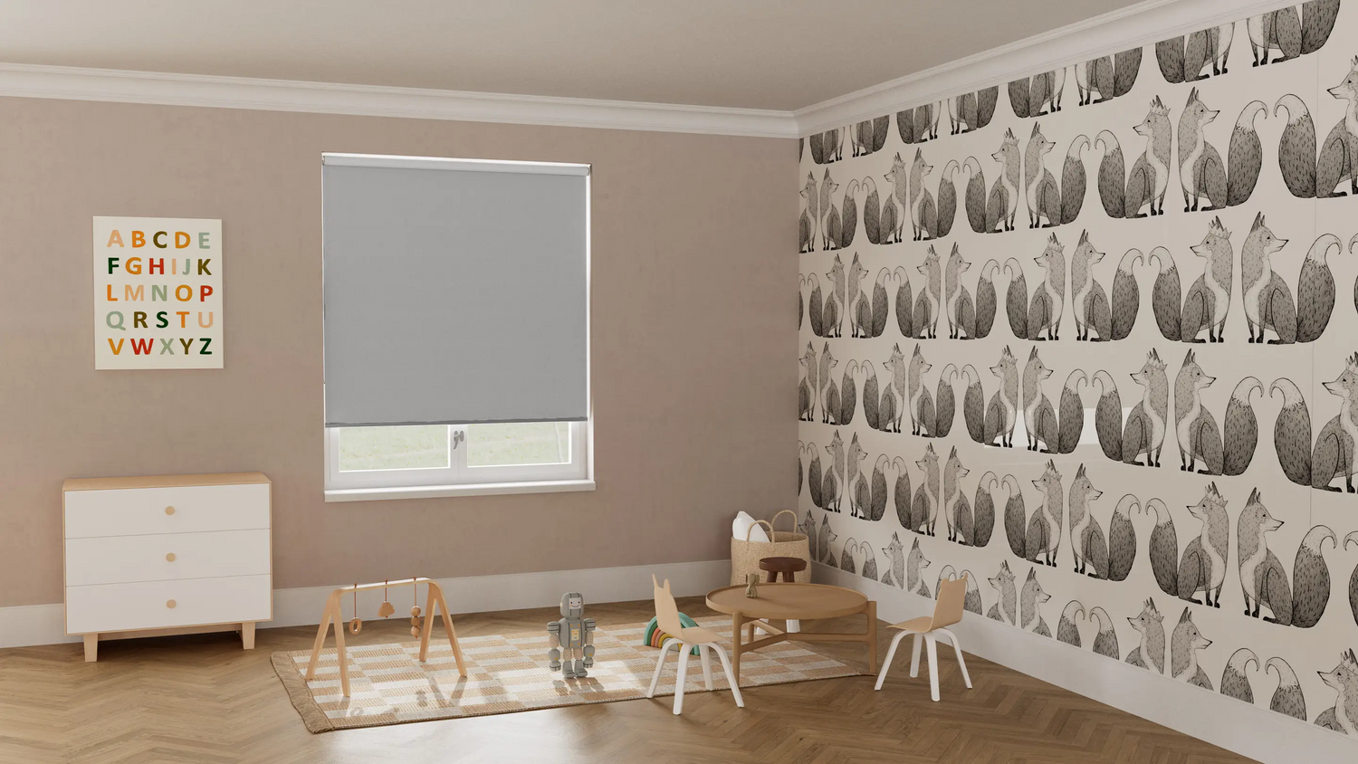 Kimora Light Filtering Roller Blind
