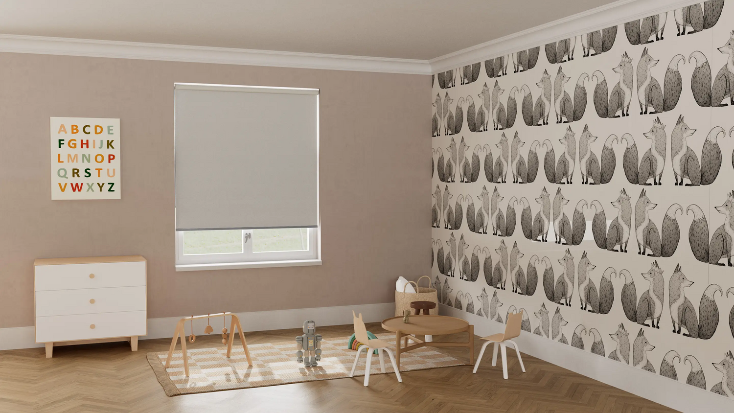 Kimora Light Filtering Roller Blind