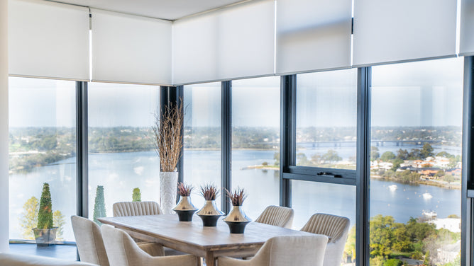 Jersey Light Filtering Roller Blind