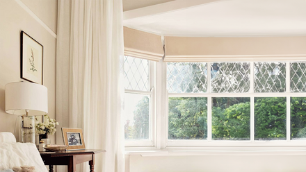 How to measure for bay window blinds