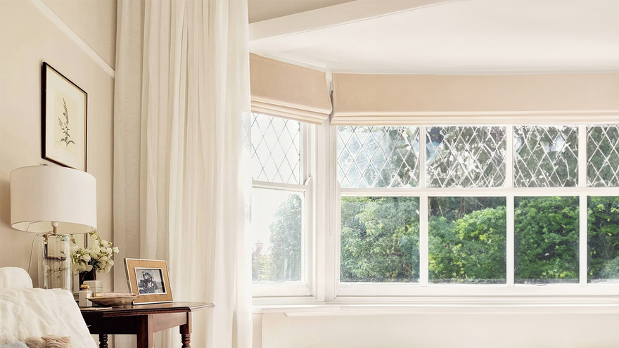 How to measure for bay window curtains