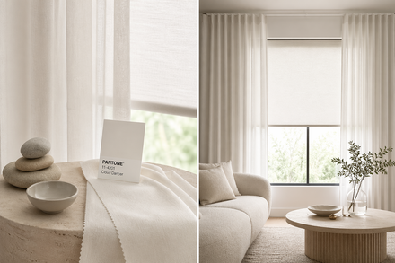 Curtain Colour Ideas for 2026: Cloud Dancer & the Quiet Home