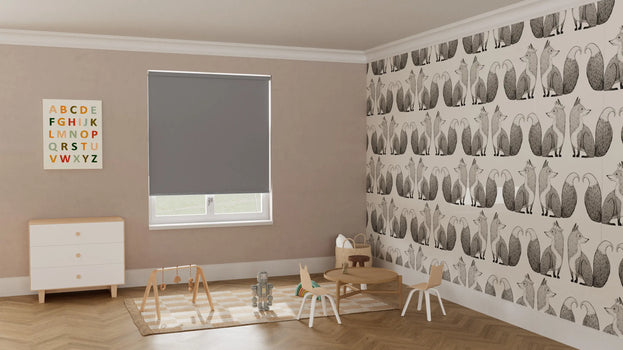 Vibe Blockout Roller Blind & Sheerweave Sunscreen Roller Blind Double