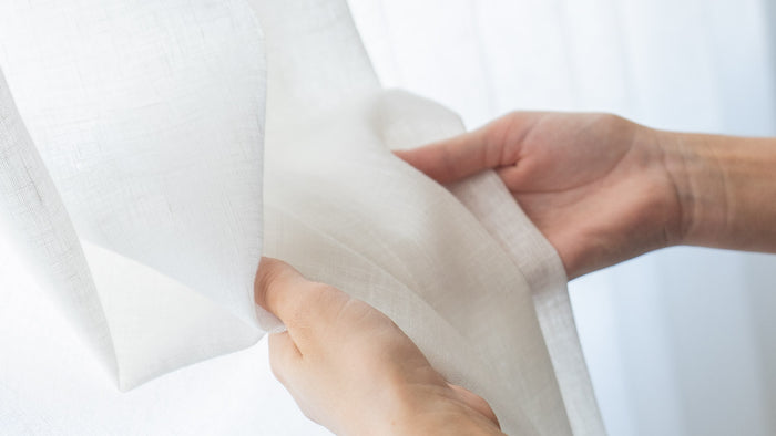 How can I see a sheer fabric in a real window before I order?