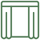 S-fold or pinch pleat