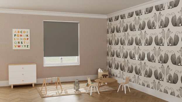 Vibe Blockout Roller Blind & Sheerweave Sunscreen Roller Blind Double