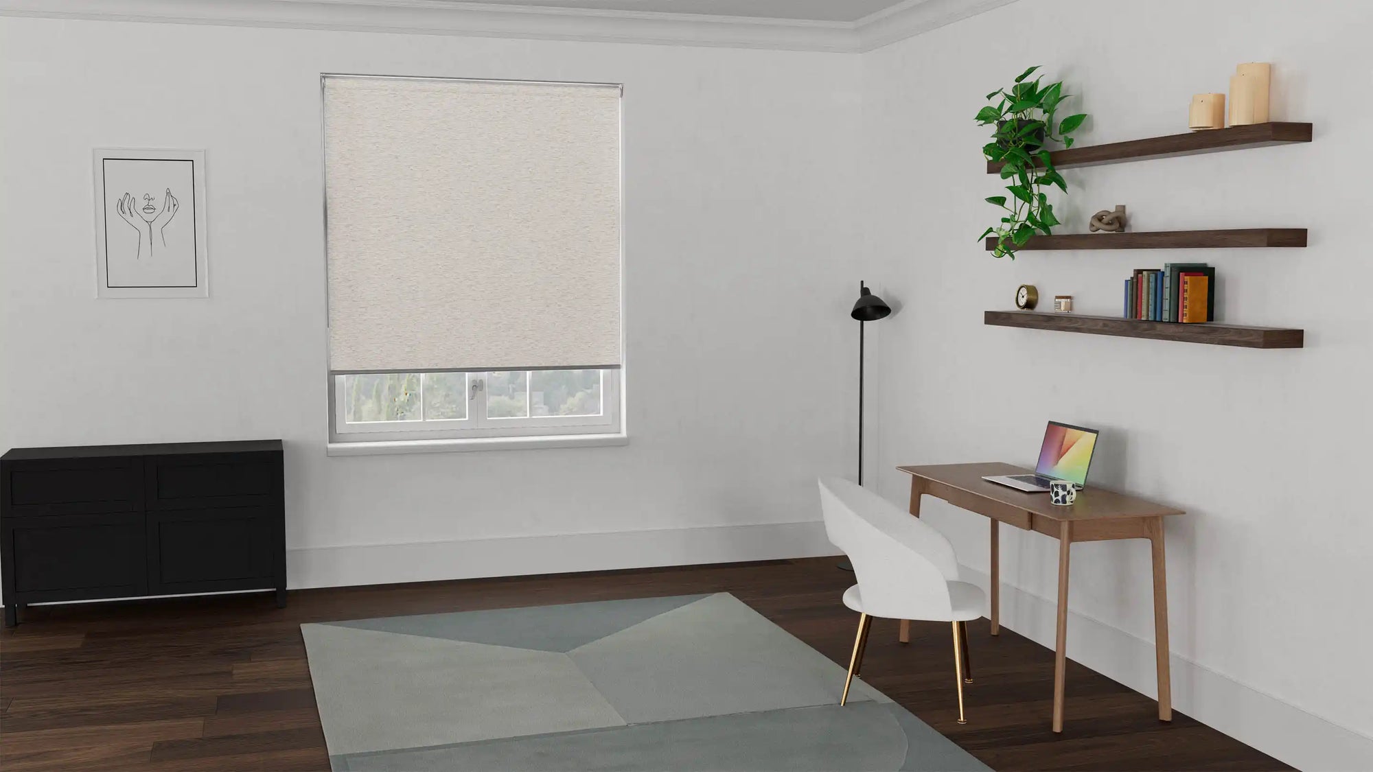 Echo Light Filtering Roller Blind