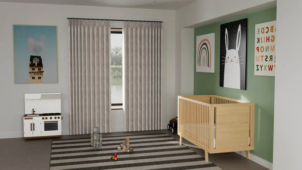 Weylands Blockout Curtain & Odin Sheer Curtain Double