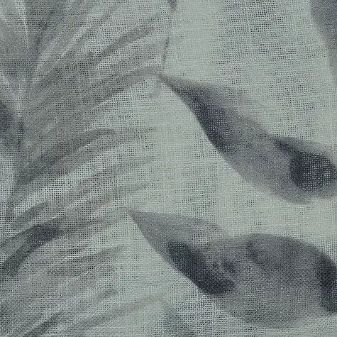 Mossman Charcoal sheer fabric swatch