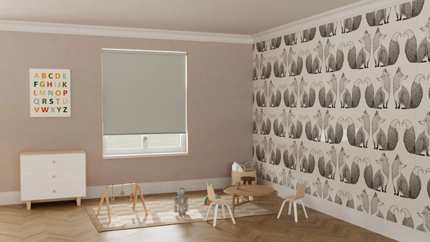 Vibe Blockout Roller Blind & Sheerweave Sunscreen Roller Blind Double