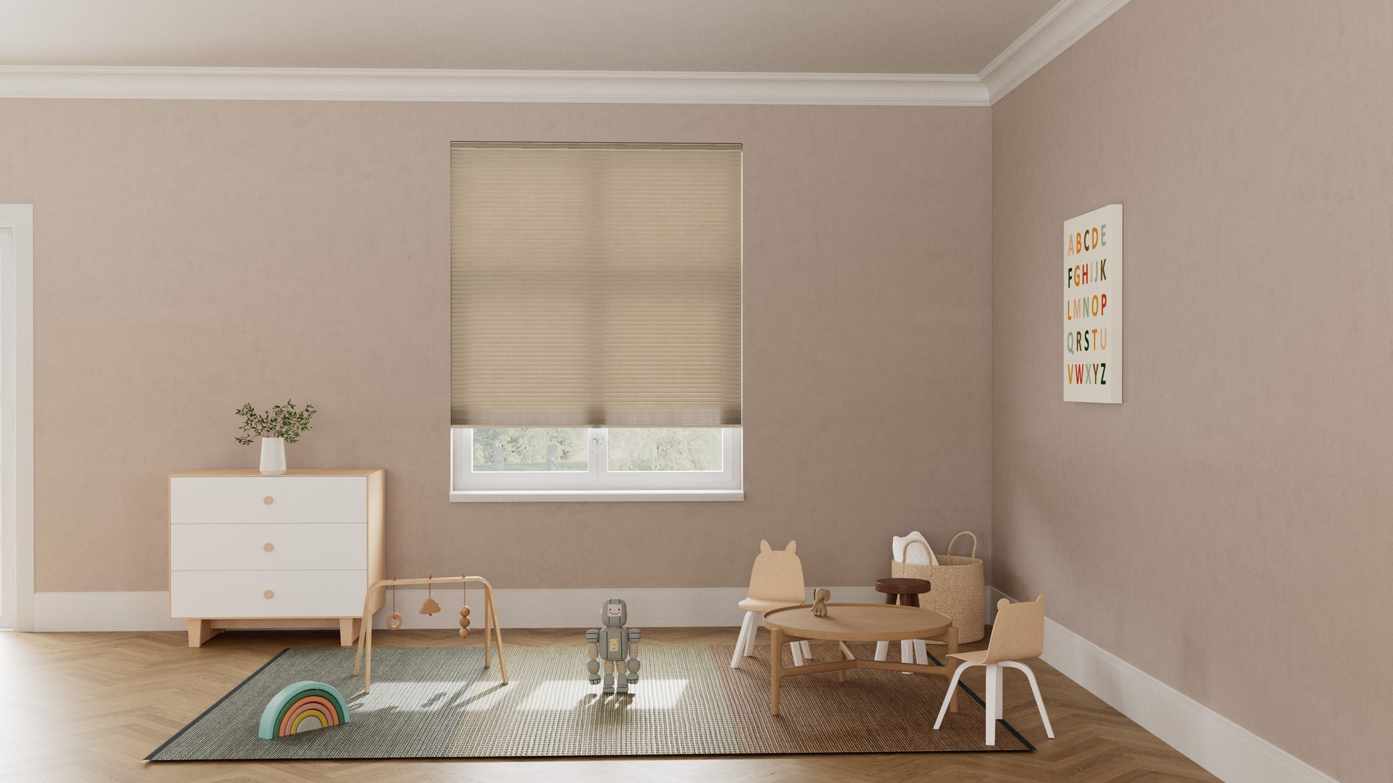 Honeycomb Light Filtering Cordless Blind